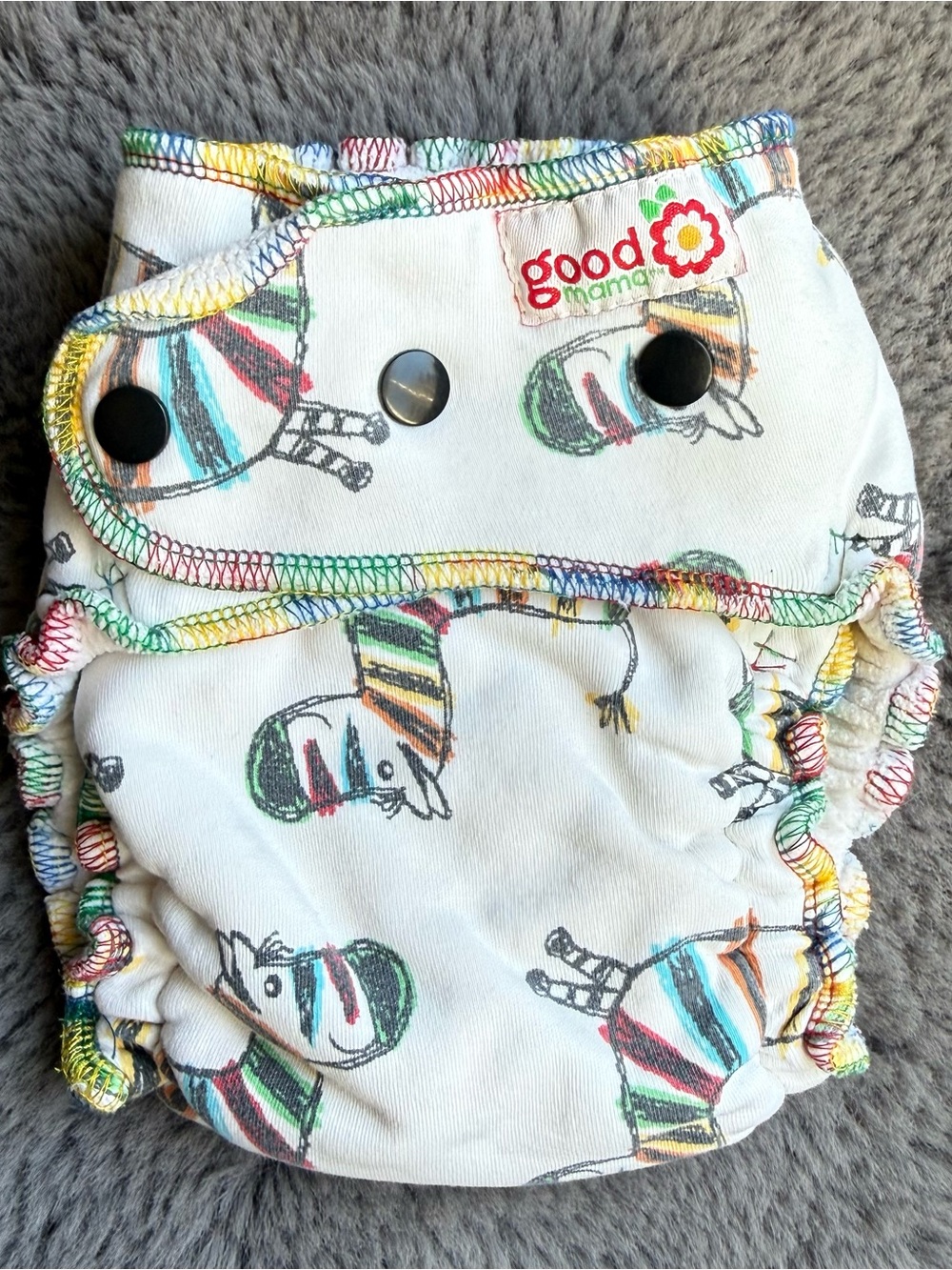 VGUC Gum Yum Goodmama OS diaper